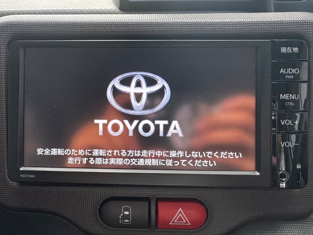 トヨタ NSCP-W64 トヨタ純正ナビ トヨタ 純正ナビ 型式 NSCP-W64 Bluetooth テレビ ワンセグ SDカード