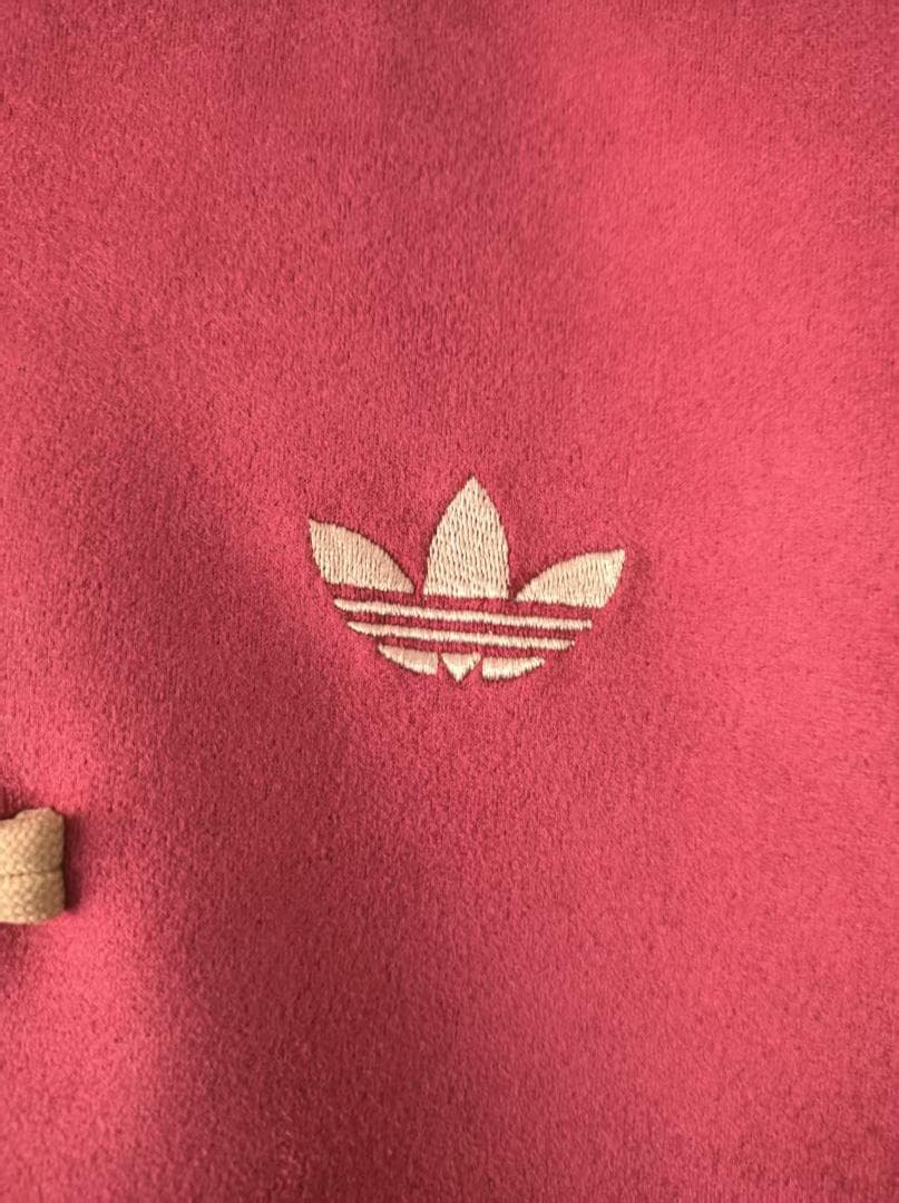 新年限定モデル アディダス 新中式 ジップアップジャケット ローズレッド L