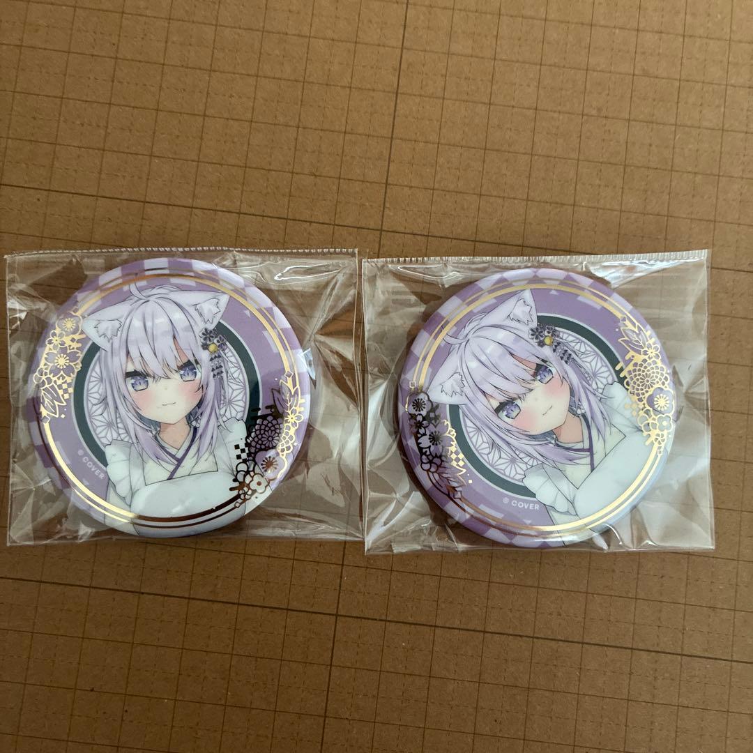 ホロライブ 猫又おかゆ 正月 箔入り 缶バッジ - メルカリ