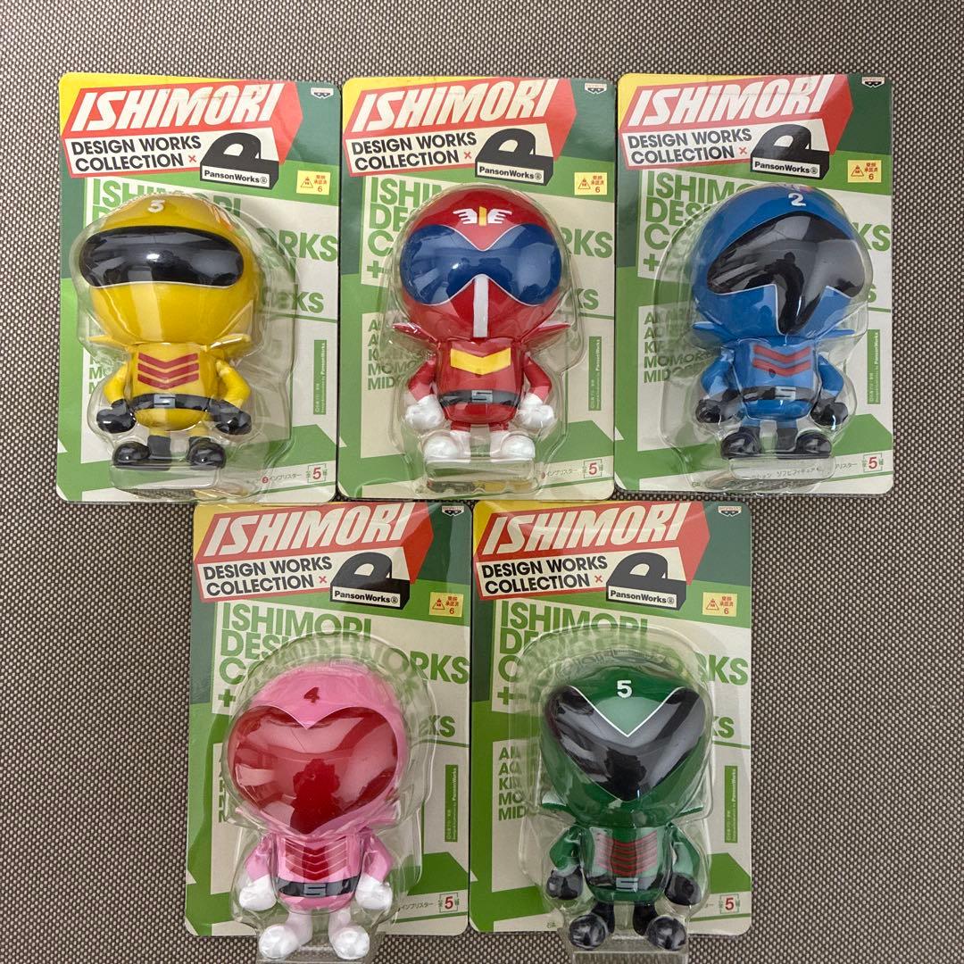 秘密戦隊 ゴレンジャー 5体セット パンソンワークス ソフビ 戦隊ヒーロー Amazon.co.jp: 秘密戦隊 ゴレンジャー 5体セット パンソンワークス