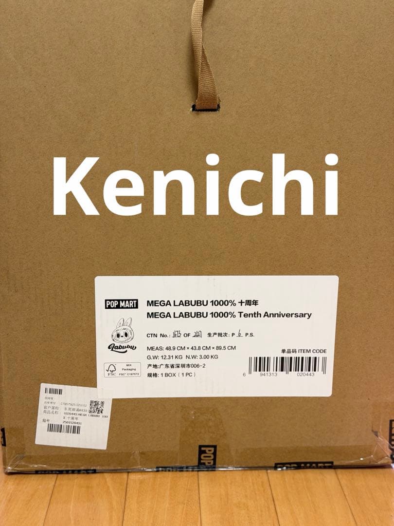 MEGA LABUBU Tenth 10th Anniversary - メルカリ