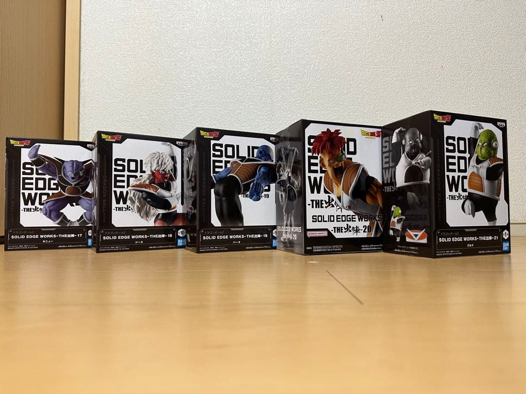 新品未開封】ドラゴンボールZ ギニュー特戦隊 フィギュア 初版 5点