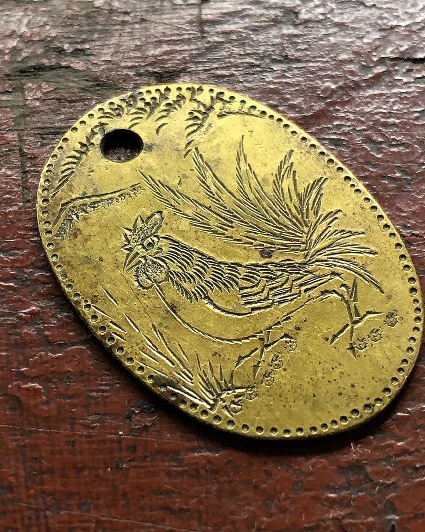 迷子札 2枚 認識票 鑑札 金工 名札 - メルカリ