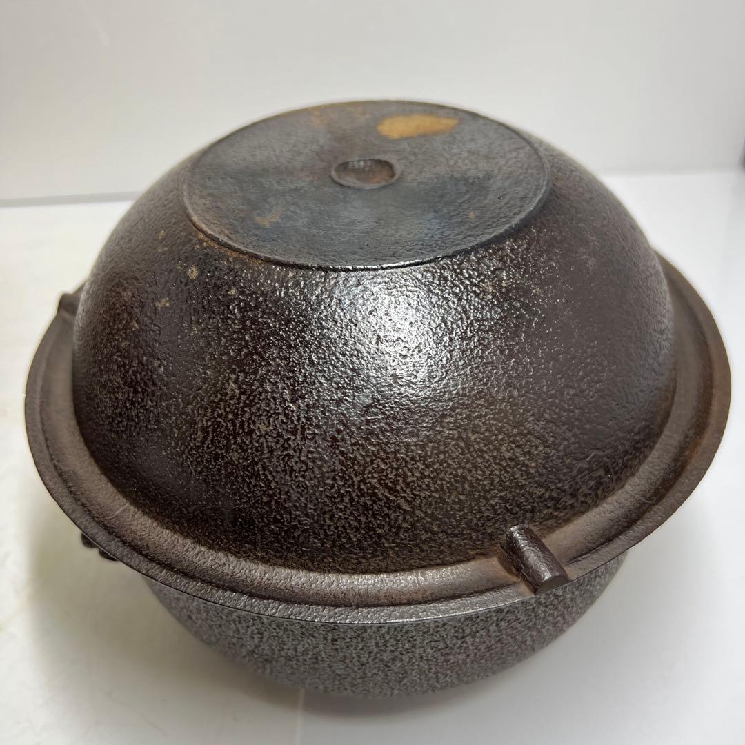 角谷莎村 風炉釜 共箱 7.8㌔ 東Y7-1106①タルサ - メルカリ