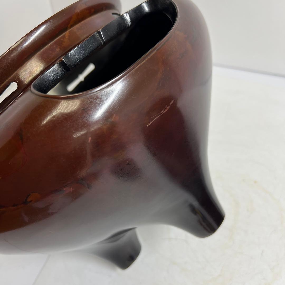 角谷莎村 風炉釜 共箱 7.8㌔ 東Y7-1106①タルサ - メルカリ