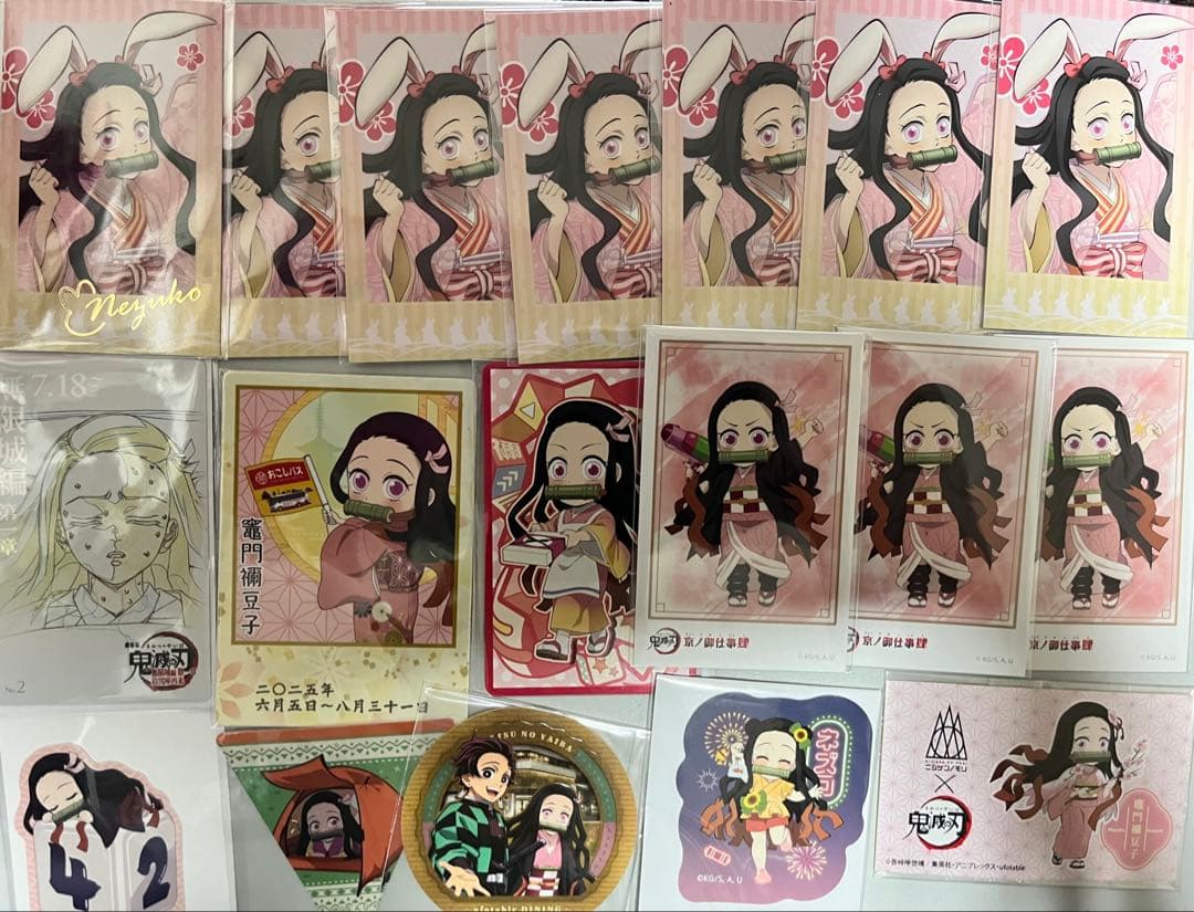 鬼滅の刃 禰豆子 ひな祭り バレンタイン ハロウィン 卯年 缶バッジ