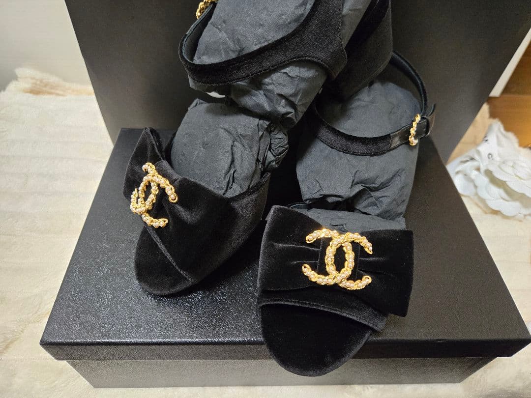 新品】24-25AW CHANEL サンダル ミュール パンプス 38サイズ - メルカリ