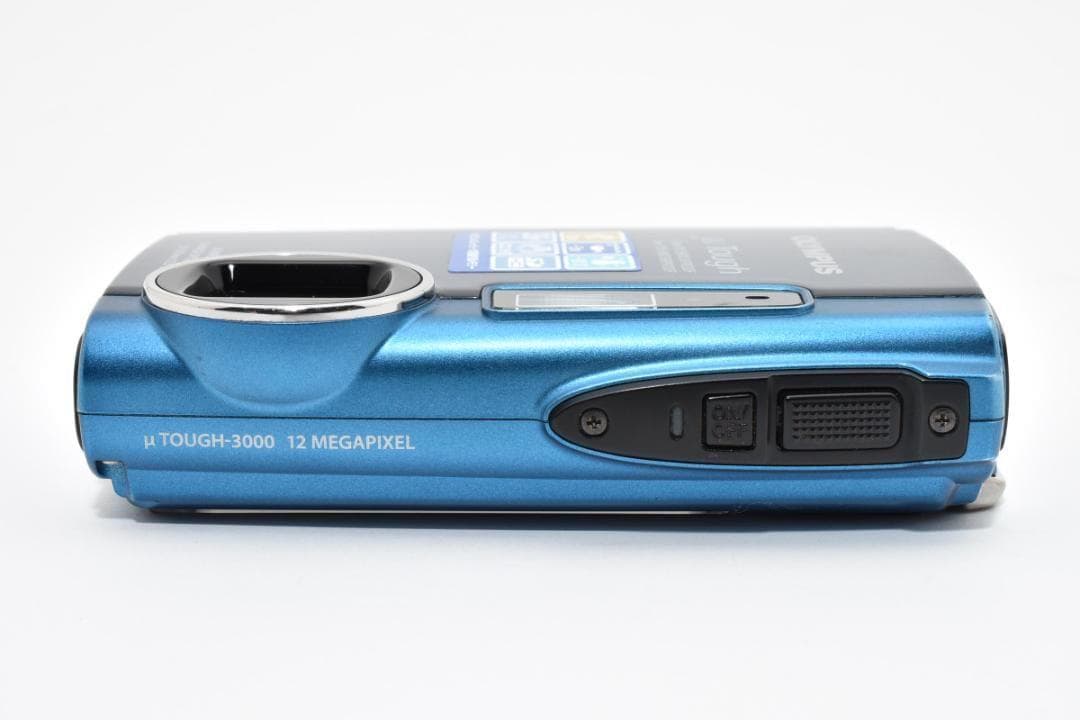 □美品□ オリンパス OLYMPUS μ TOUGH-3000 【防水・ブルー】 - メルカリ