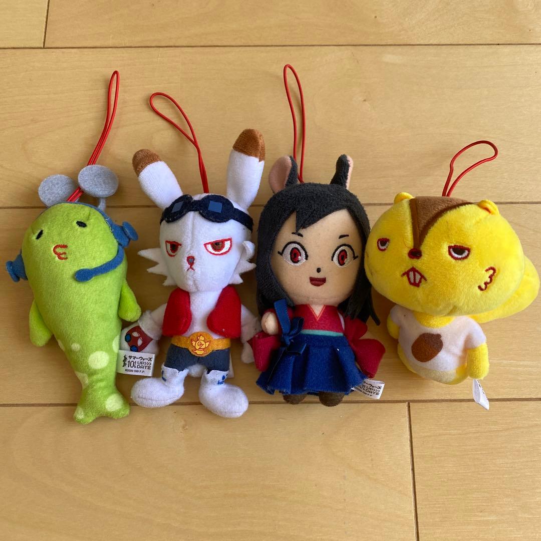 サマーウォーズ ぬいぐるみ4体セット - メルカリ