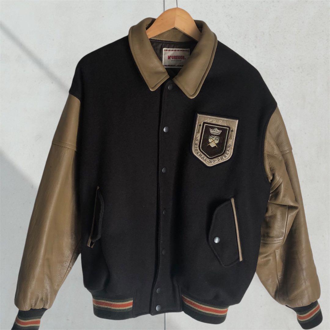 80S90S】McGREGOR マクレガー スタジャン・レザー ヴィンテージ - メルカリ