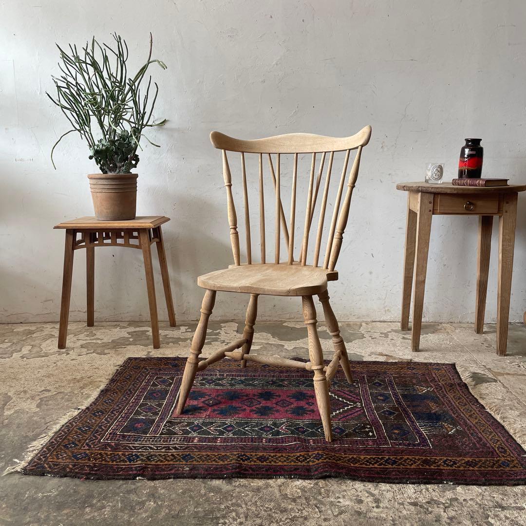 年末・年始SALE ビンテージ ダイニングチェア　カフェチェア 剥離 no3 ヴィンテージ ダイニングチェア 剥離 カフェチェア 1脚 - メルカリ