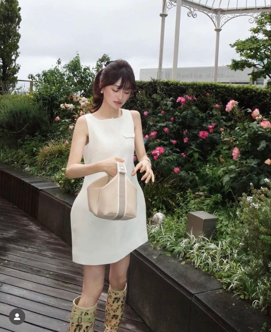 新品 Bibiy. RORY MINI DRESS ホワイト - メルカリ