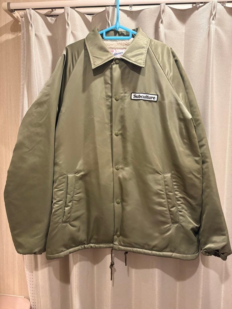 サブカルチャーSC コーチジャケット　キムタク キムタク着 subculture SC サブカルチャー ボアコーチジャケット M