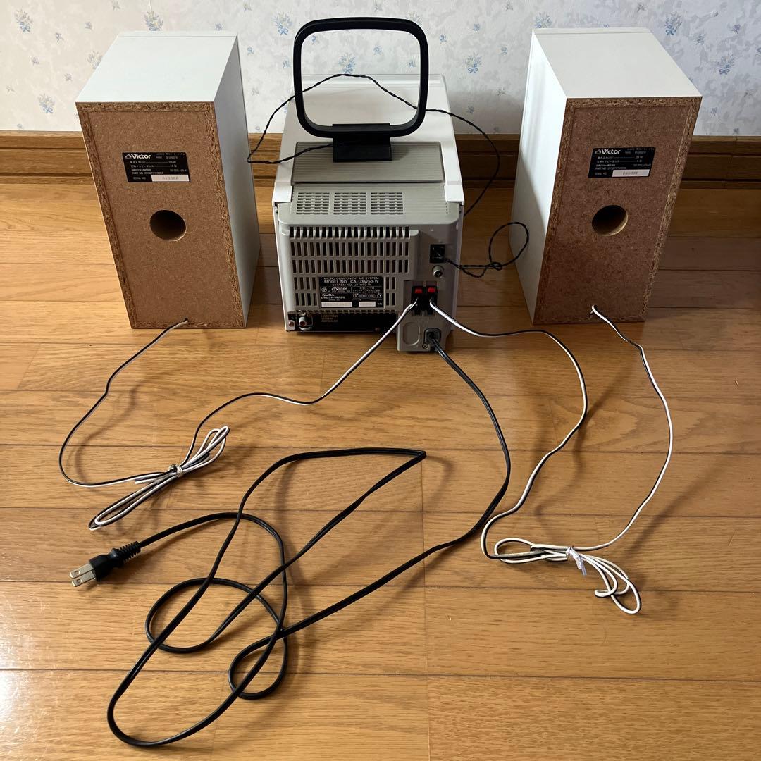 《美品》Victor マイクロコンポーネントMDシステム　UX-W50