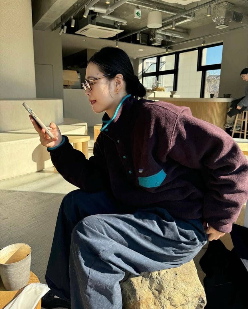 希少 田中シェン着Patagonia SYNCHILLA SNAP-T XXL茶 - メルカリ