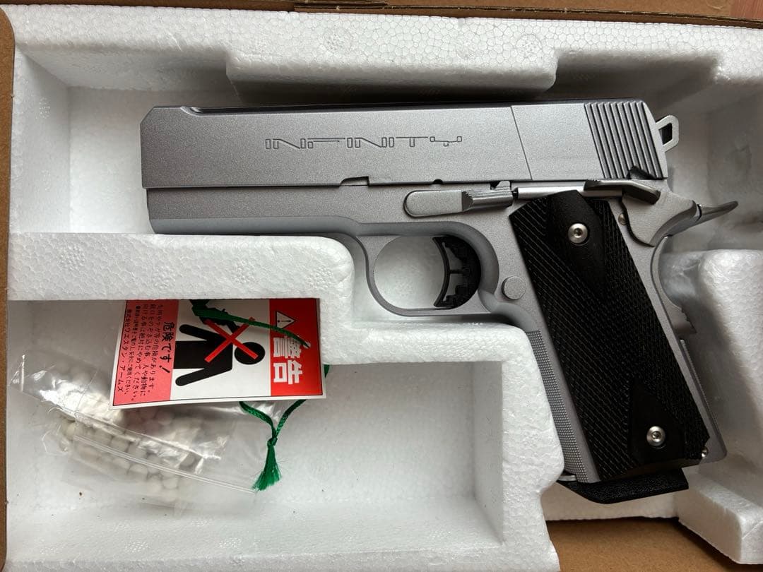 WA インフィニティ ハイブリッドTiki 新品 KIMBER実物グリップ付 WA] SV インフィニティ Tiki ハイブリッド / ハイキャパシティ ガス