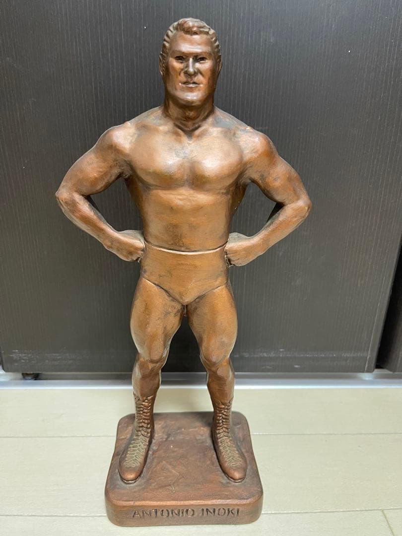 アントニオ猪木 ブロンズ像 フィギュア 新日本プロレス アントニオ猪木銅像