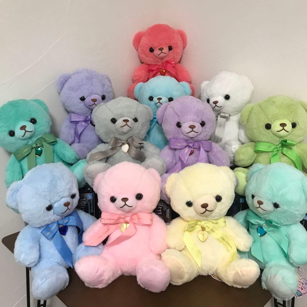 【新品未使用】 パステルベアハート　1月〜12月　12種コンプリートセット 世界中で愛されているクマのキャラクター「ケアベア™」と「ロペ