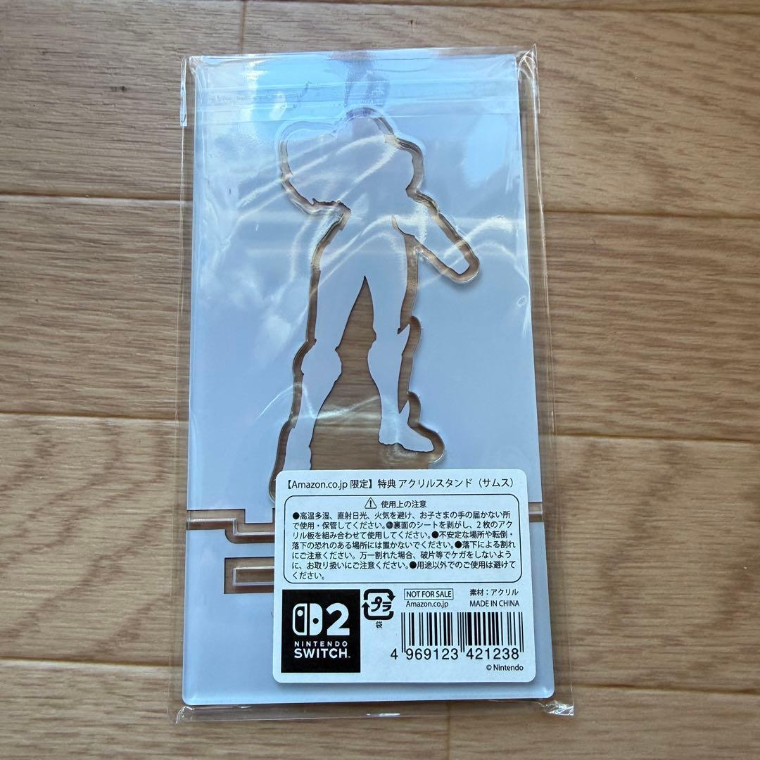 新品未開封品 アクリルスタンド メトロイドプライム4 ビヨンド switch