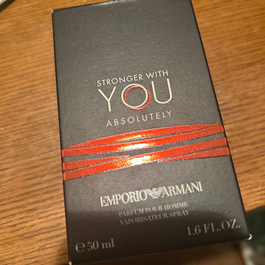 ストロンガーウィズユー　アブソリュート Armani エンポリオ ストロンガー ウィズ ユー アブソリュートリー 男性