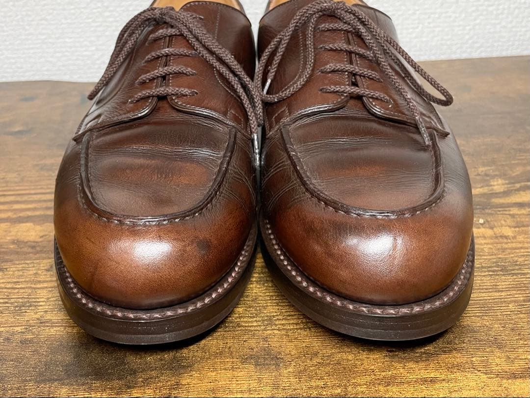 廃盤◎ J.M.WESTON GOLF ダークブラウン オールソール 6E 革靴