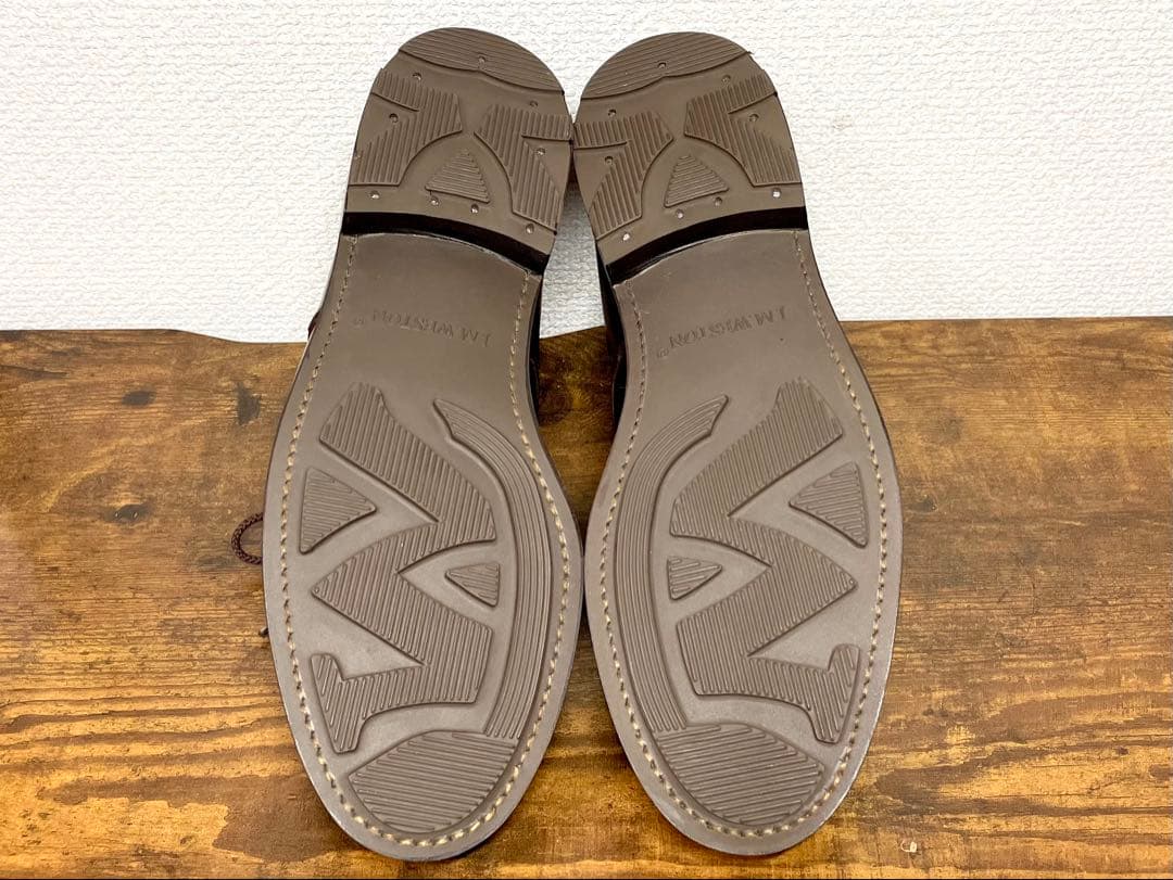 廃盤◎ J.M.WESTON GOLF ダークブラウン オールソール 6E 革靴