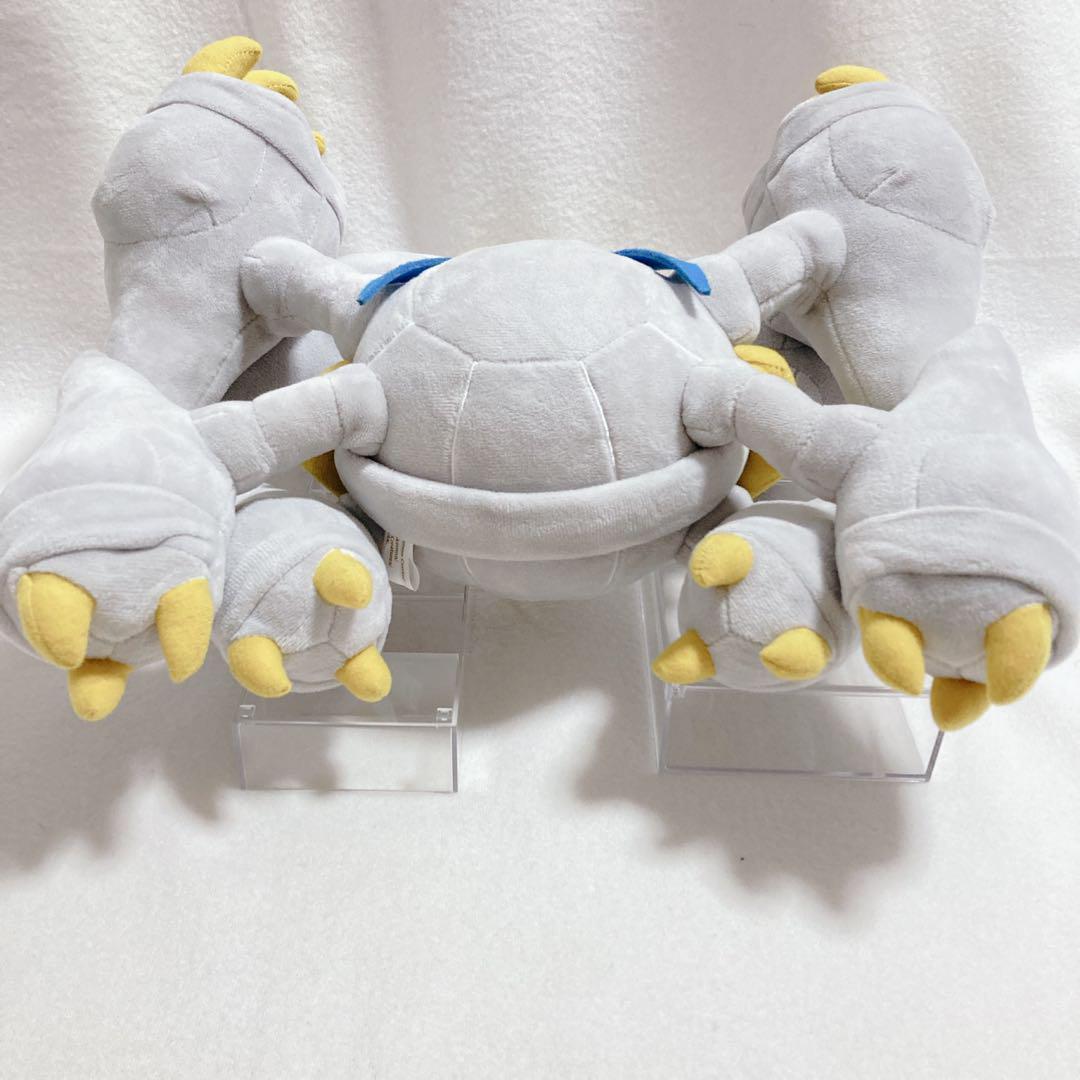 ポケモン 銀色のメガメタグロス 色違い ポケモンセンター ぬいぐるみ