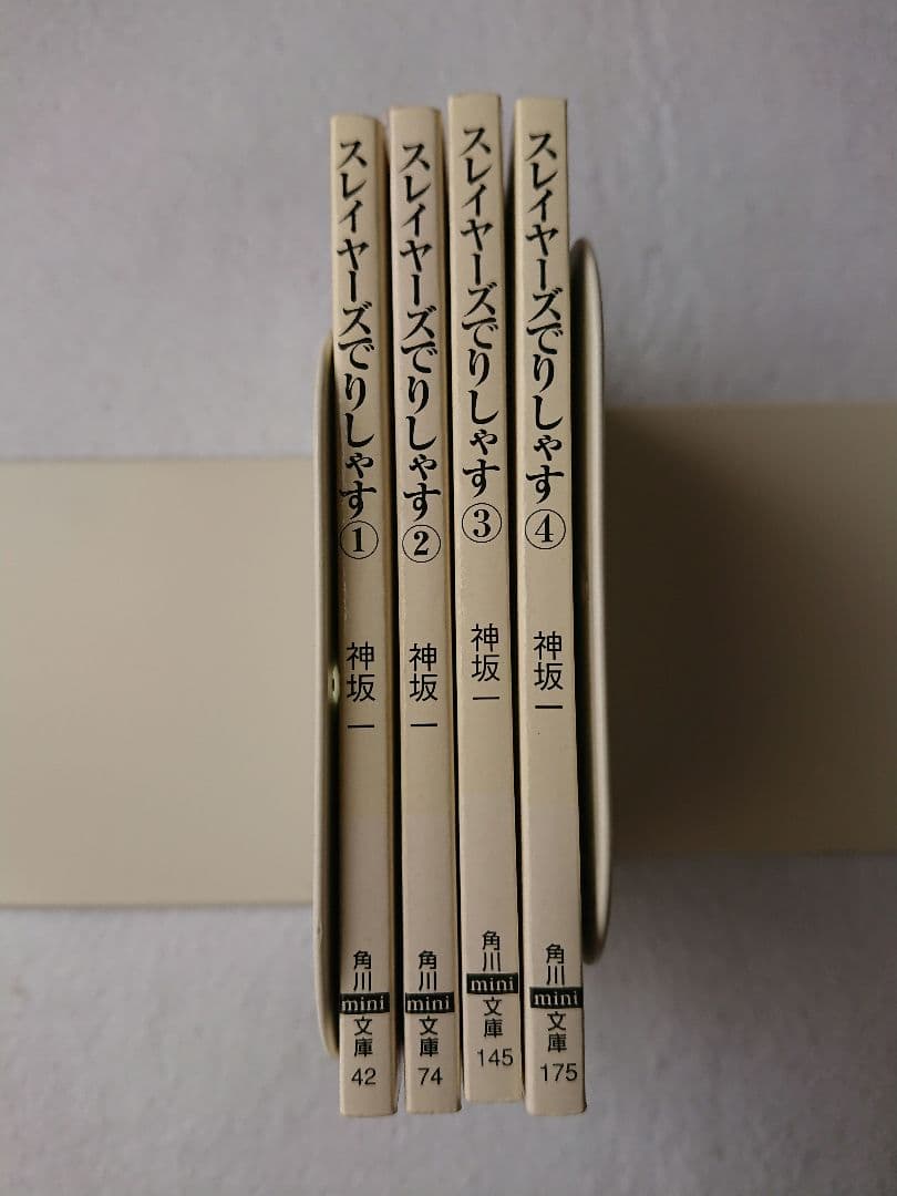 NO.400-1 スレイヤーズでりしゃす ①〜④ 神坂一 あらいずみるい