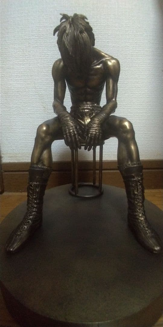 欠けなし美品 オルカトイズ あしたのジョー ラストシーン ブロンズ