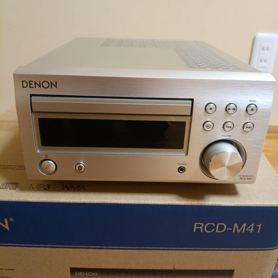 DENON CDレシーバー RCD-M41 【使用期間1年未満・長期保証加入】