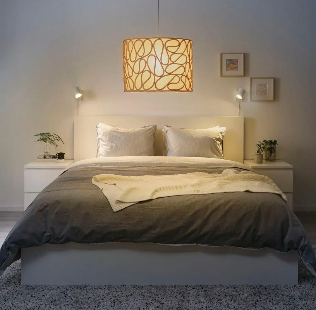 大幅値引き】IKEA ヴィングマストランプシェード 照明 - メルカリ