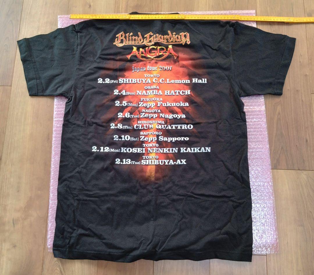 Angra Blind Guardian Japan Tour2007 Tシャツ