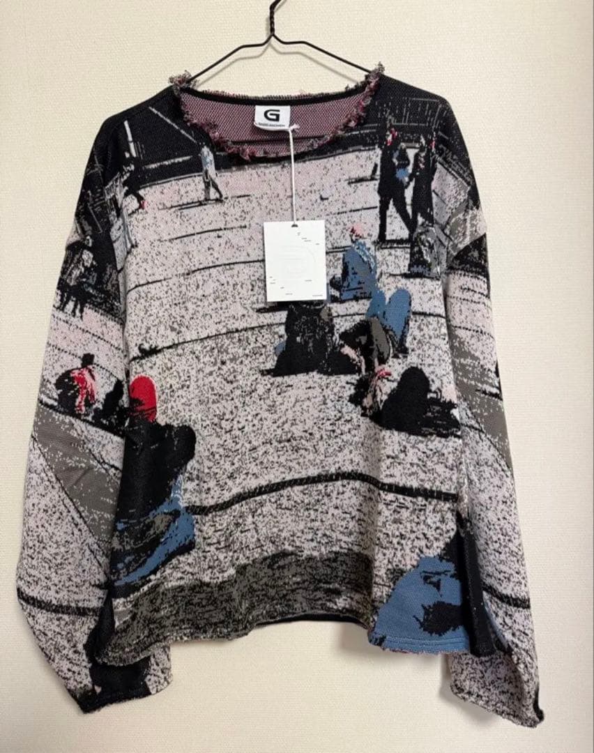 gadidanoniem ES 　ニット セーター 23区（ニジュウサンク） ニット セーター 「洗える」エンブロイダリー