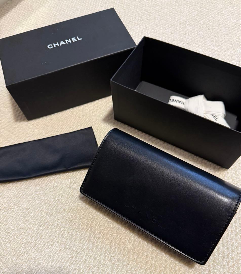 CHANEL ブラック キルティング メガネケース - メルカリ