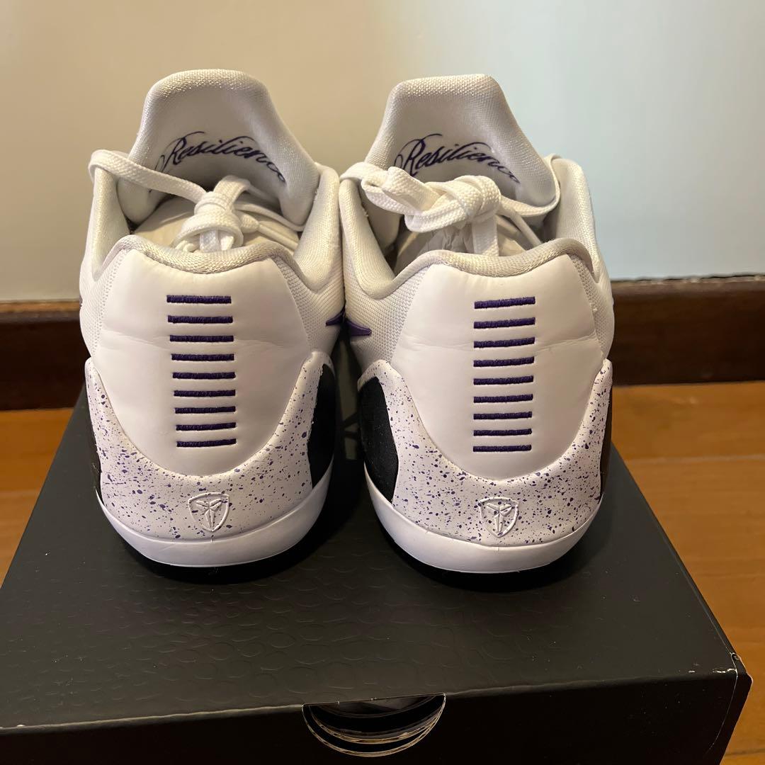 Nike Kobe 9Protro ホワイト/パープル　27.5cm