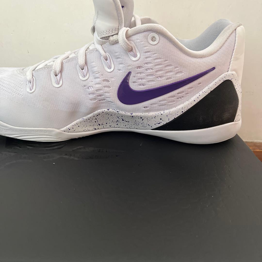 Nike Kobe 9Protro ホワイト/パープル　27.5cm