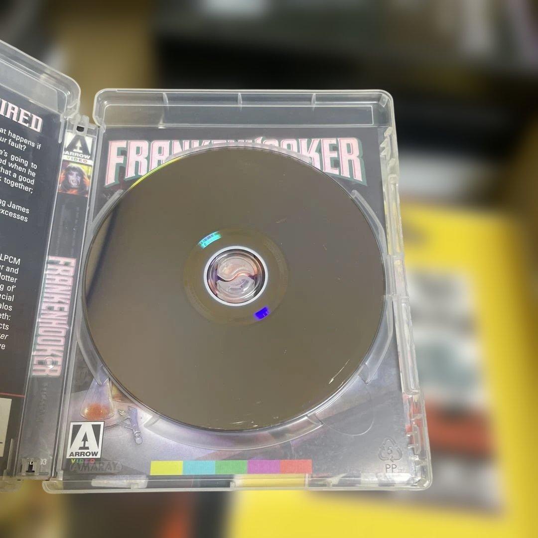 【希少・廃盤】フランケンフッカー ブルーレイ Arrow Video版