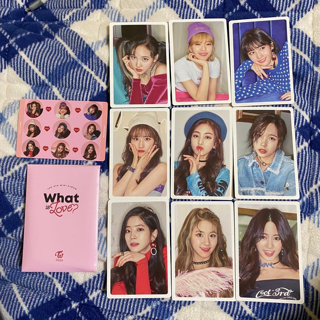 TWICE / What is Love? 予約購入特典トレカセット - メルカリ