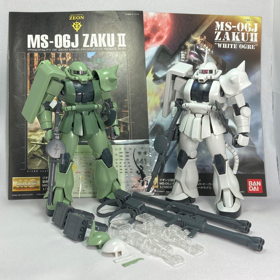 MG ザク 2.0 30th版&ホワイトオーガー仕様 素組み2体セット MG ザクⅡ2.0 30th版&ホワイトオーガー仕様 2体セット - メルカリ