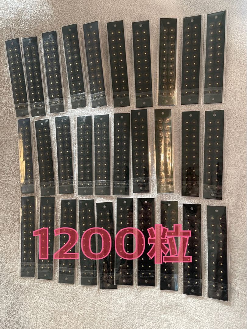 耳つぼジュエリー透明シール　1200粒 予約品 耳つぼジュエリー 耳つぼシール 日本製 1200粒 大容量 透明