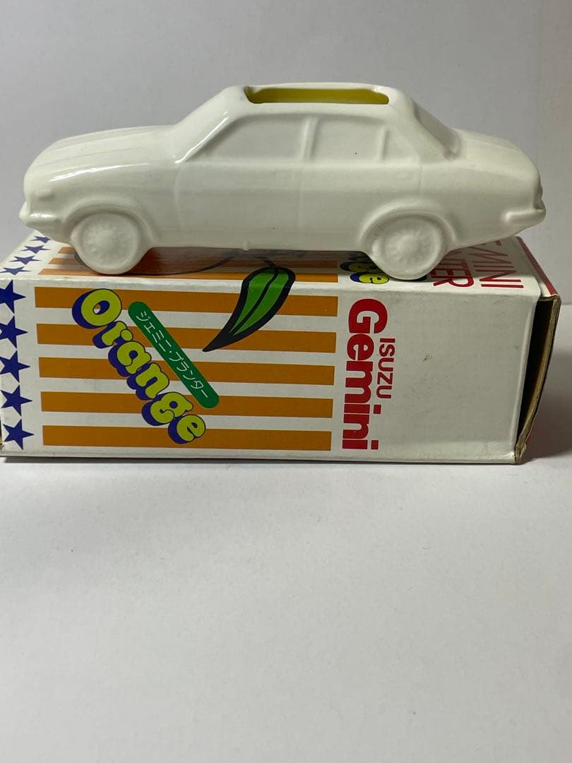 非売品 いすゞ ジェミニ 陶器 置物 レア 昭和レトロ - メルカリ