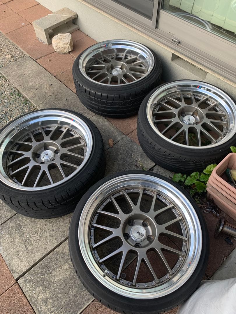 SSR MS1 19インチ　9j+16 10j+11　一本ジャンク SSR SSR Professor MS1 19インチ 9.0J SL プロフェッサー MS1