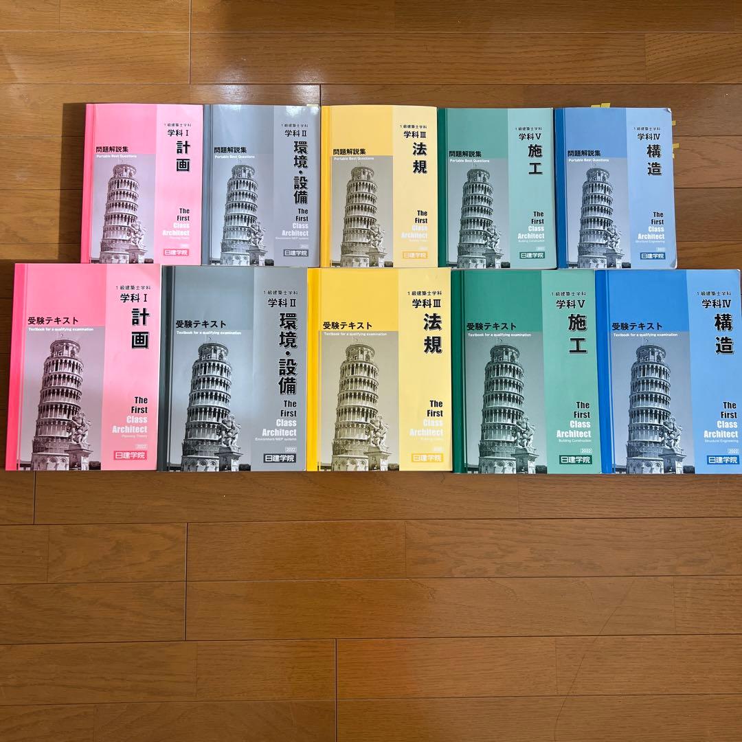 2022年度版1級建築士テキスト.問題集 令和8年度版 1級建築士試験 学科 厳選問題集500+125 | 資格試験対策