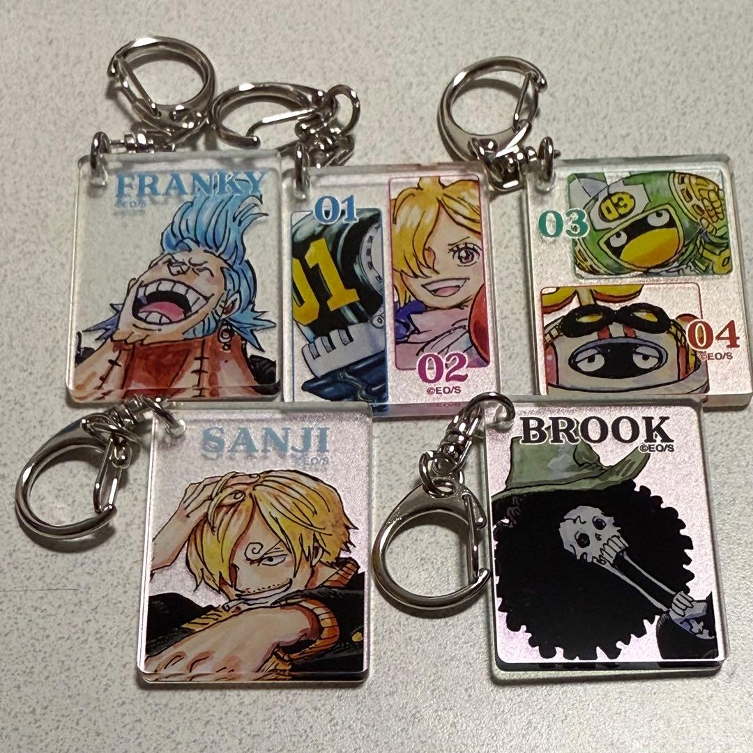 ワンピース 偏光パールアクリルキーホルダーコレクション サンジ 正&悪