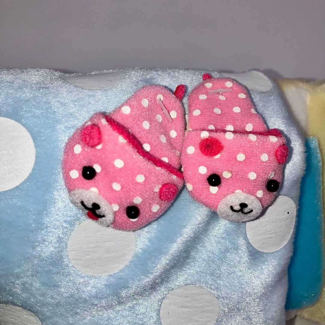 サンエックス Wanroom ワンルーム ワングルベッド スリッパ ぬいぐるみ