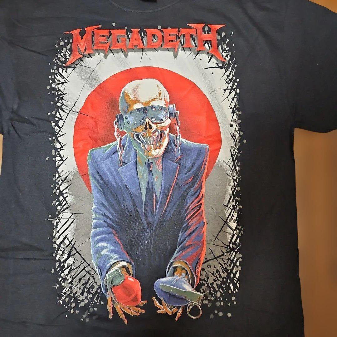 MEGADETH 2015年ツアー Tシャツ M 未使用 HEAVY METAL - メルカリ