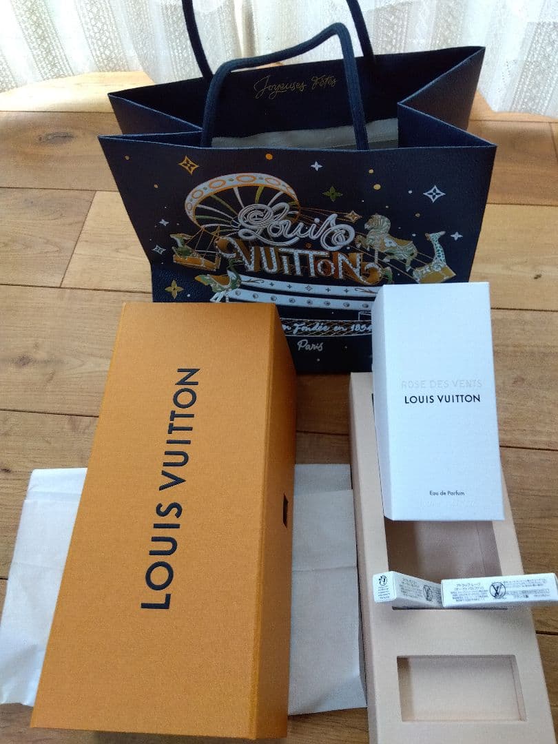 新品箱付きLOUIS VUITTON ROSE DES VENTS 100m　l Rose Des Vents Eau De Parfum By Louis Vuitton Spray 100ml/3.4oz