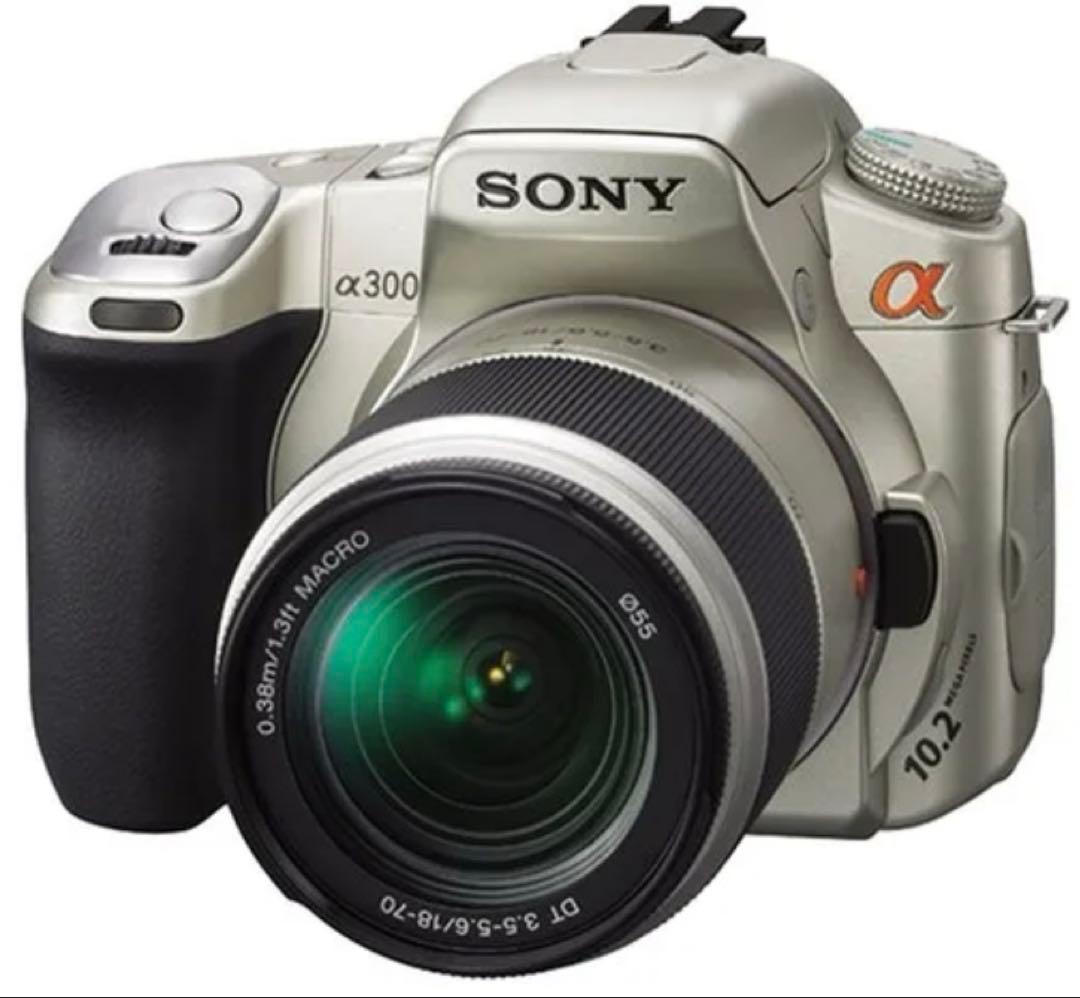 SONY α300 デジタル一眼レフカメラ 18-70mmレンズ付き　ケース付き Amazon | SONY デジタル一眼レフカメラ α300 18-70レンズキット