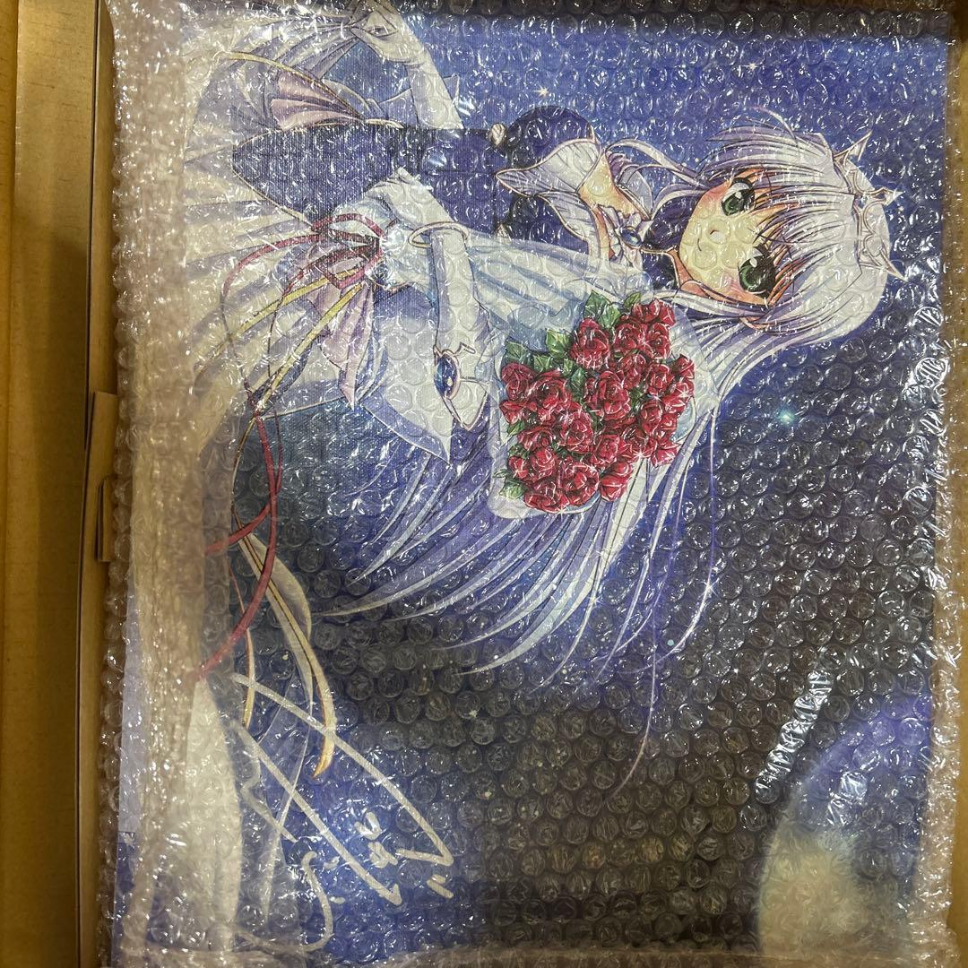 オーガスト　夜明け前より瑠璃色な　キャンバスアート　サイン入り Amazon.co.jp: F6キャンバスアート・『オーガスト20th』キャンバス