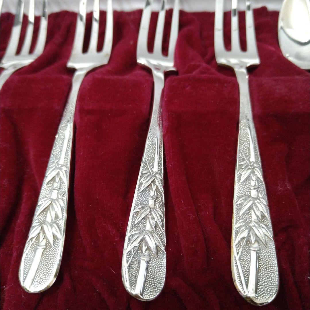 SILVER950 未使用 ヴィンテージ高島屋 カトラリー12本 銀製 - メルカリ